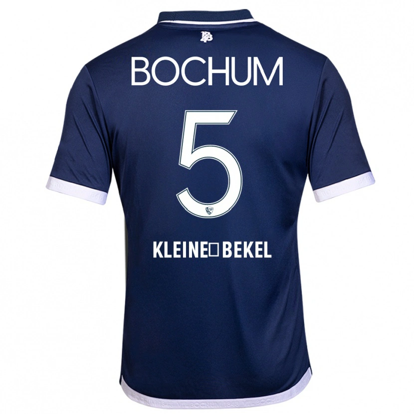 Danxen Kinderen Colin Kleine-Bekel #5 Marine Wit Thuisshirt Thuistenue 2025/26 T-Shirt België