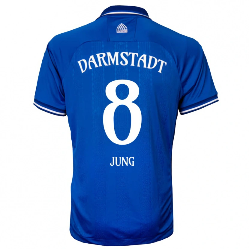 Danxen Kinderen Lennon Jung #8 Blauw Wit Thuisshirt Thuistenue 2025/26 T-Shirt België
