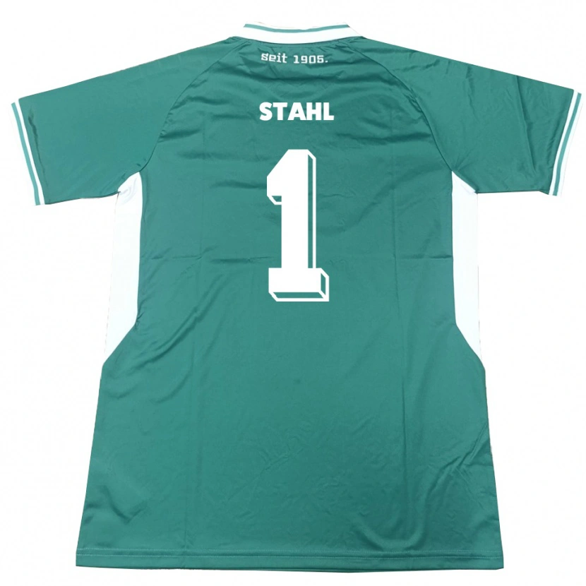 Danxen Kinderen Toni Stahl #1 Groen Wit Thuisshirt Thuistenue 2025/26 T-Shirt België