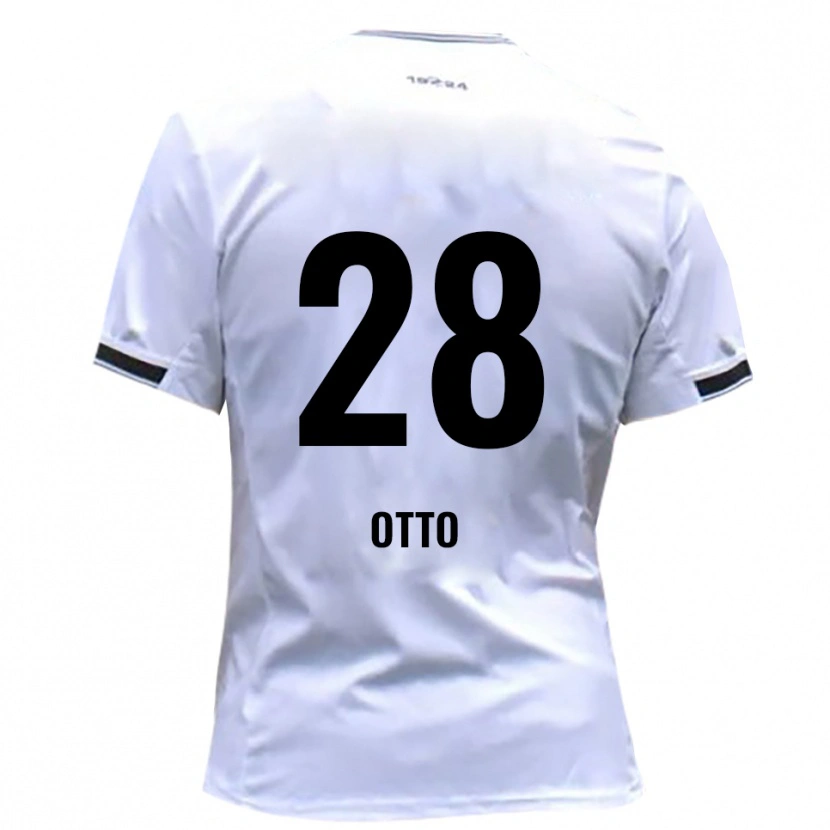 Danxen Kinderen Yari Otto #28 Wit Rood Thuisshirt Thuistenue 2025/26 T-Shirt België