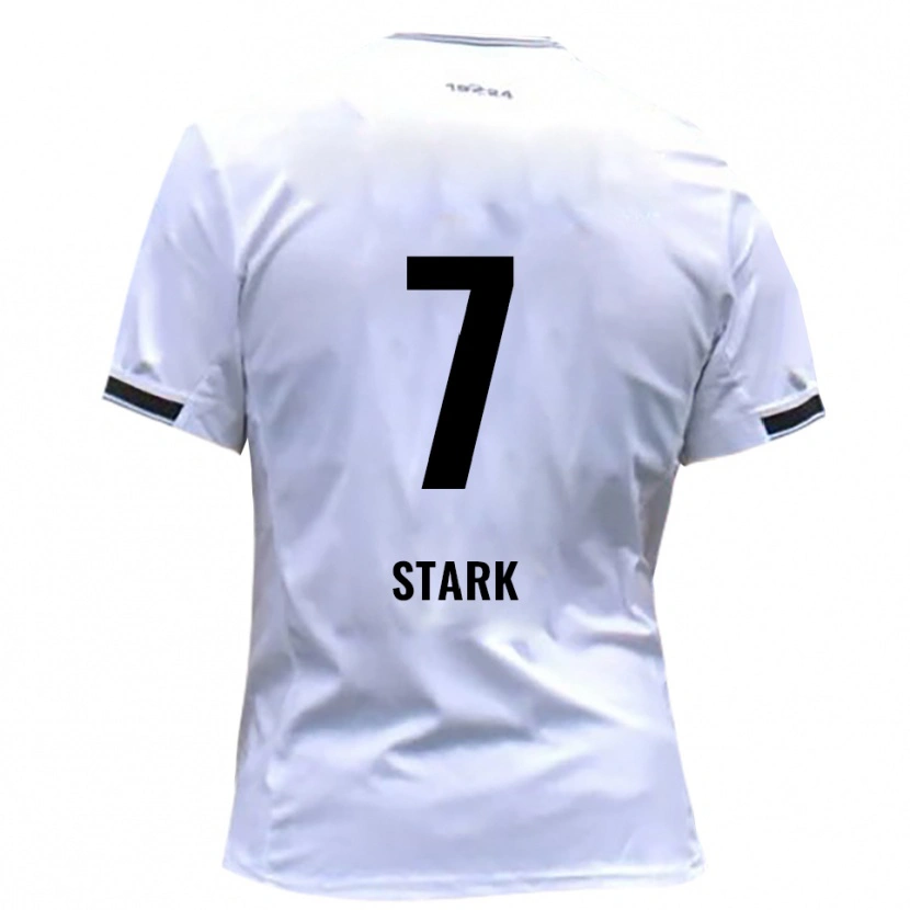 Danxen Kinderen Julian Stark #7 Wit Rood Thuisshirt Thuistenue 2025/26 T-Shirt België