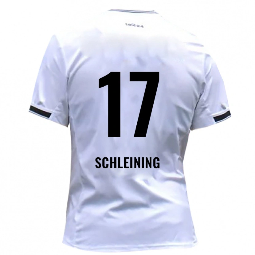 Danxen Kinderen Marvin Schleining #17 Wit Rood Thuisshirt Thuistenue 2025/26 T-Shirt België