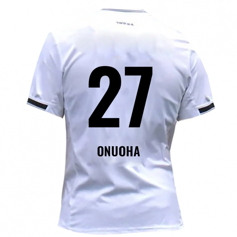 Danxen Kinderen Chilohem Onuoha #27 Wit Rood Thuisshirt Thuistenue 2025/26 T-Shirt België
