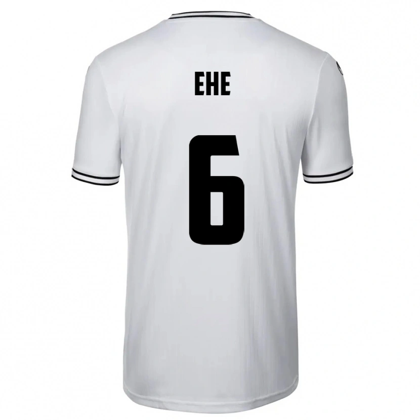 Danxen Kinderen Benedikt Ehe #6 Wit Zwart Thuisshirt Thuistenue 2025/26 T-Shirt België