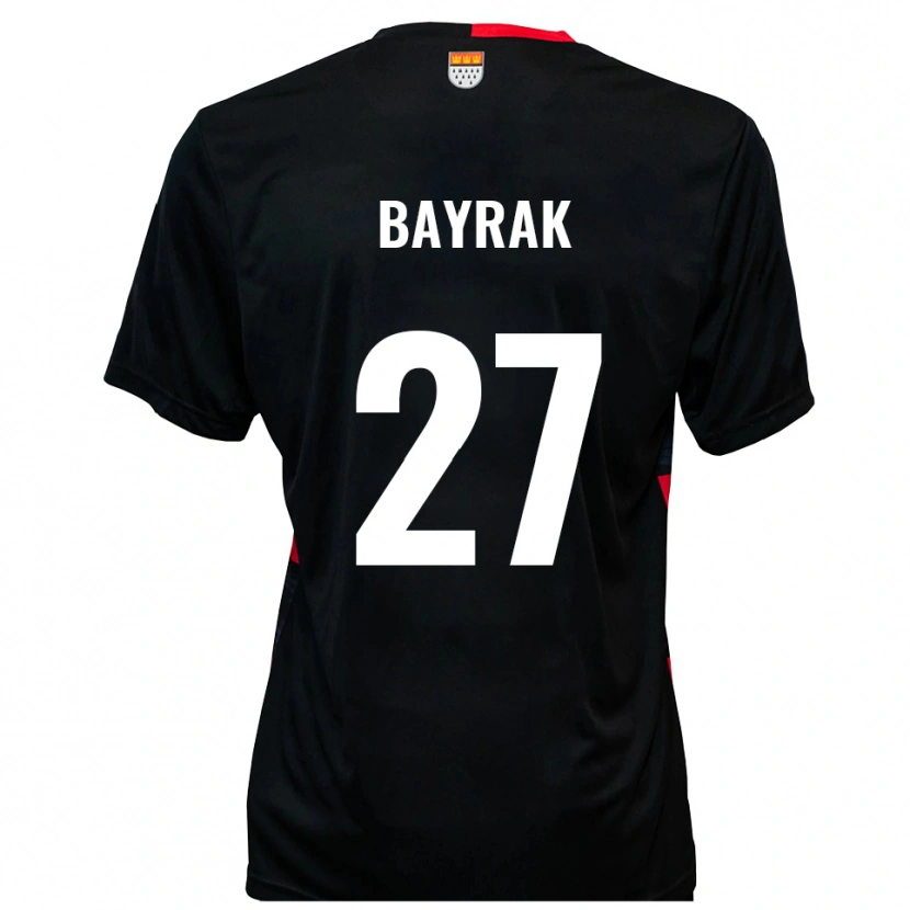 Danxen Kinderen Boran Bayrak #27 Zwart Rood Thuisshirt Thuistenue 2025/26 T-Shirt België