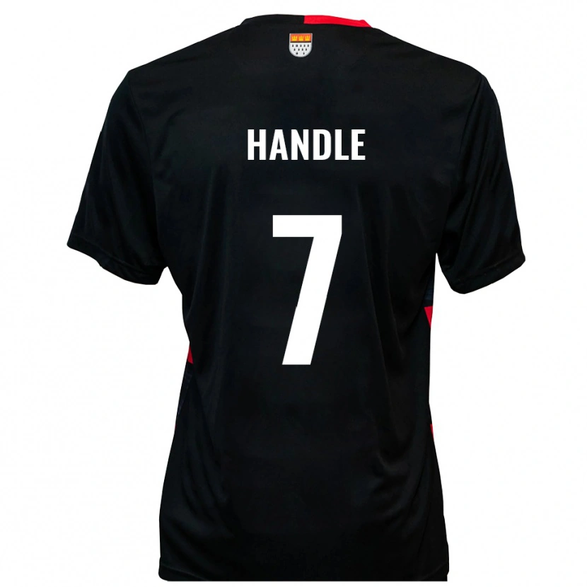 Danxen Kinderen Simon Handle #7 Zwart Rood Thuisshirt Thuistenue 2025/26 T-Shirt België