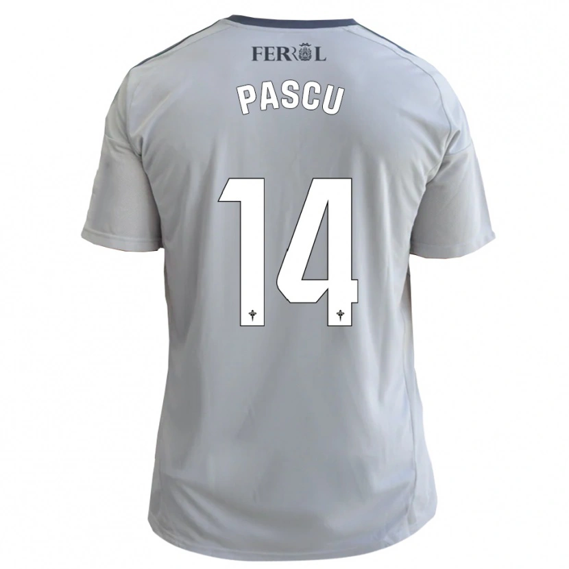 Danxen Kinderen Pascu #14 Grijs Zilver Uitshirt Uittenue 2025/26 T-Shirt België