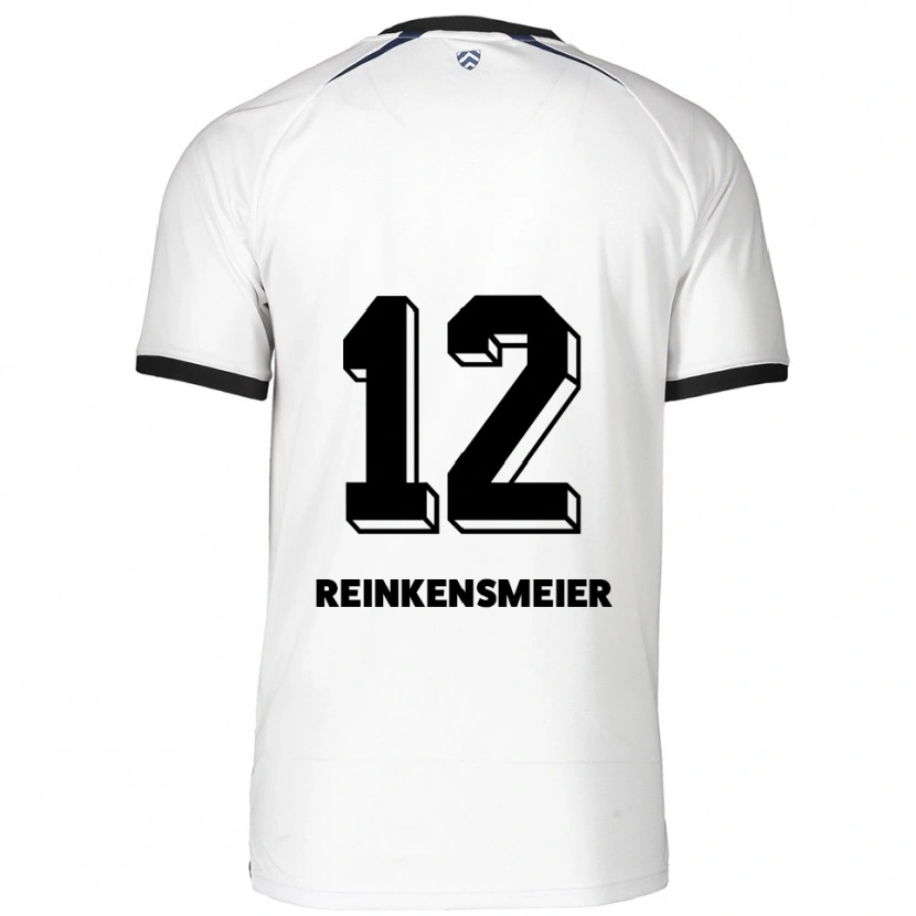 Danxen Kinderen Thandie Reinkensmeier #12 Wit Zwart Uitshirt Uittenue 2025/26 T-Shirt België