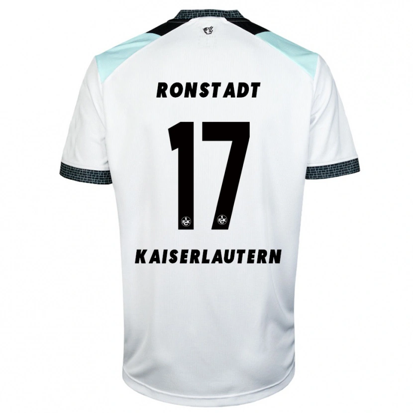 Danxen Kinderen Frank Ronstadt #17 Wit Zwart Uitshirt Uittenue 2025/26 T-Shirt België