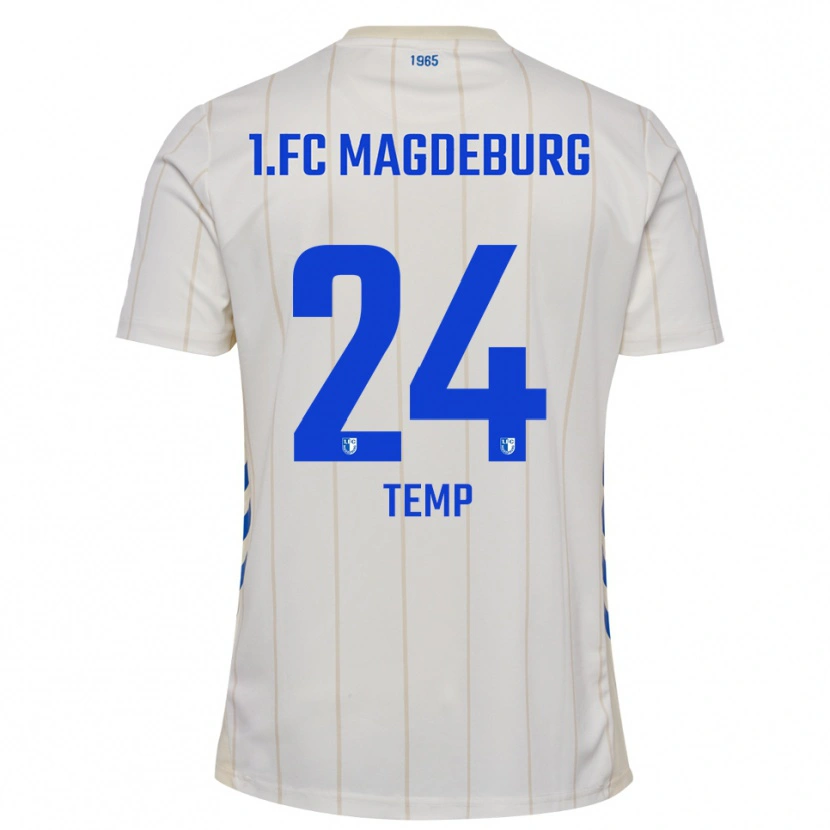 Danxen Kinderen Celine Temp #24 Wit Blauw Uitshirt Uittenue 2025/26 T-Shirt België