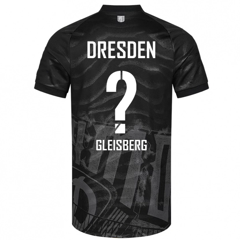 Danxen Kinderen Anne-Sophie Gleisberg #0 Zwart Grijs Uitshirt Uittenue 2025/26 T-Shirt België