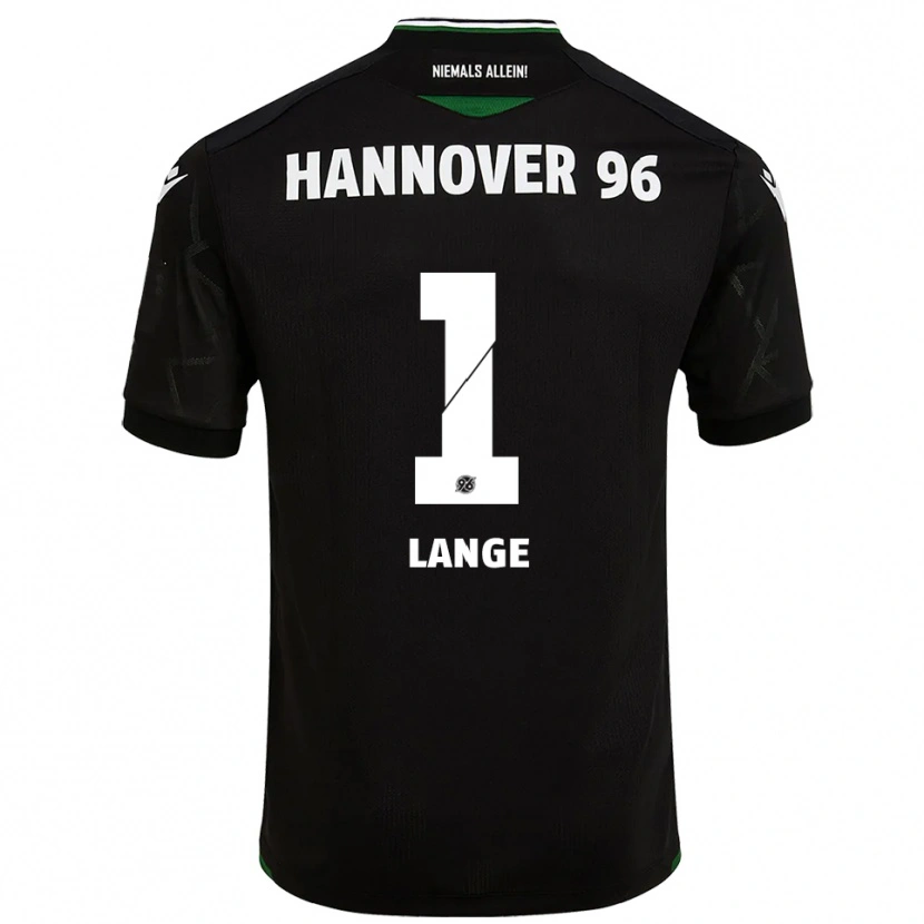 Danxen Kinderen Tom Lange #1 Zwart Groen Uitshirt Uittenue 2025/26 T-Shirt België