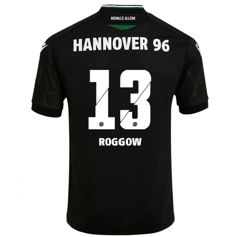 Danxen Kinderen Franz Roggow #13 Zwart Groen Uitshirt Uittenue 2025/26 T-Shirt België