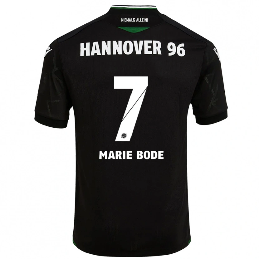Danxen Kinderen Bente Marie Bode #7 Zwart Groen Uitshirt Uittenue 2025/26 T-Shirt België