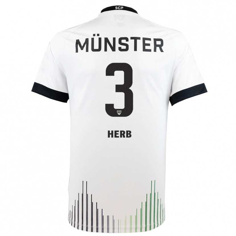 Danxen Kinderen Lukas Herb #3 Wit Zwart Uitshirt Uittenue 2025/26 T-Shirt België