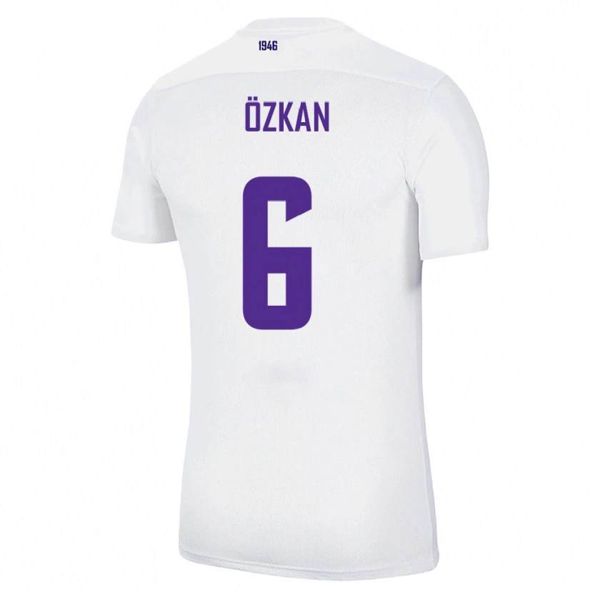 Danxen Kinderen Can Özkan #6 Wit Groen Uitshirt Uittenue 2025/26 T-Shirt België