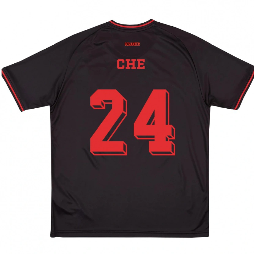 Danxen Kinderen Neo Che #24 Zwart Rood Wit Uitshirt Uittenue 2025/26 T-Shirt België