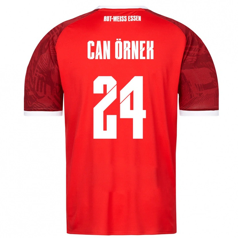 Danxen Kinderen Eray Can Örnek #24 Rood Bordeaux Wit Uitshirt Uittenue 2025/26 T-Shirt België