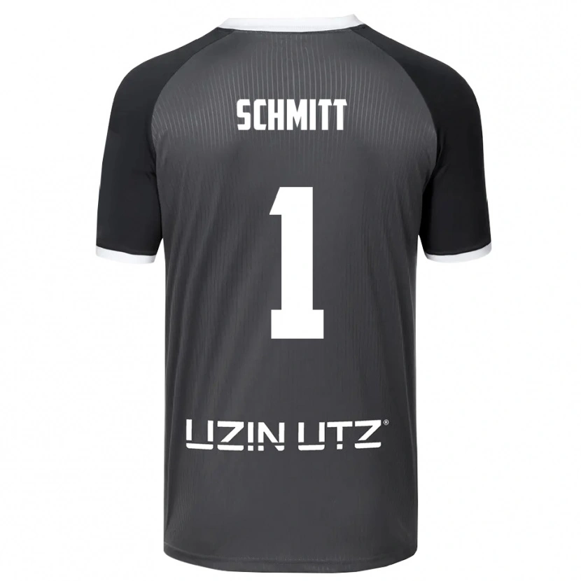 Danxen Kinderen Max Schmitt #1 Grijs Wit Uitshirt Uittenue 2025/26 T-Shirt België