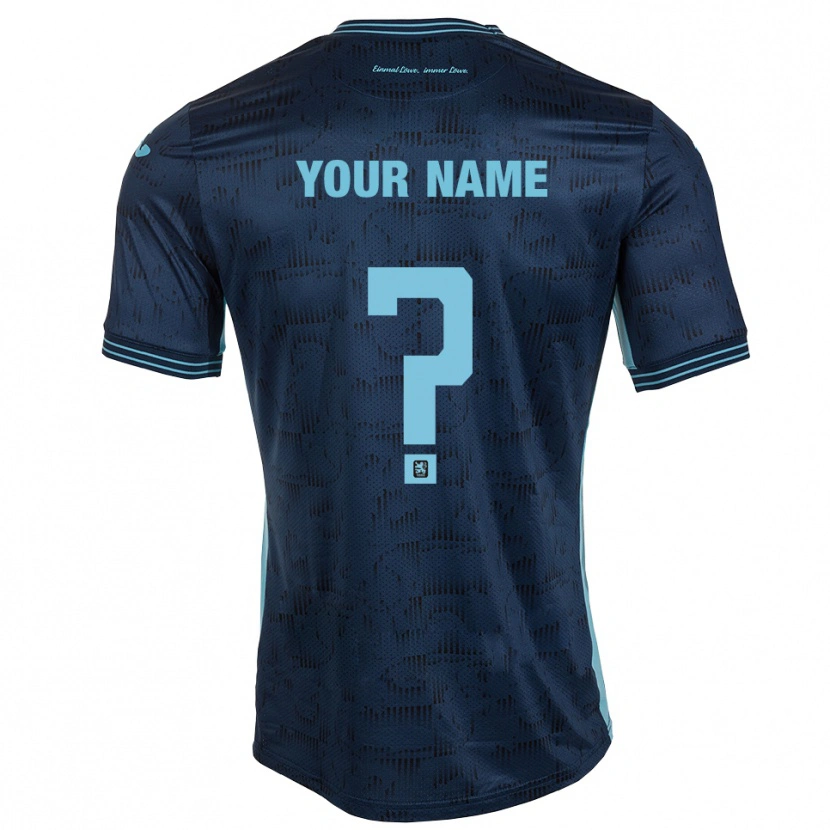 Danxen Kinderen Uw Naam #0 Koningsblauw Uitshirt Uittenue 2025/26 T-Shirt België