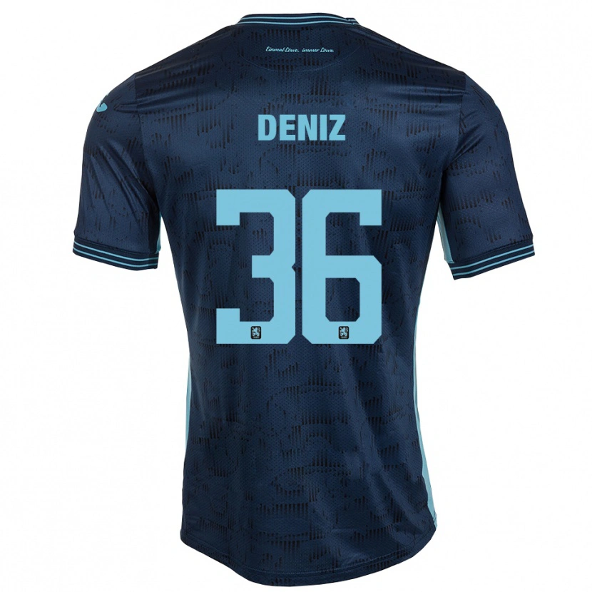 Danxen Kinderen Tunay Deniz #36 Koningsblauw Uitshirt Uittenue 2025/26 T-Shirt België