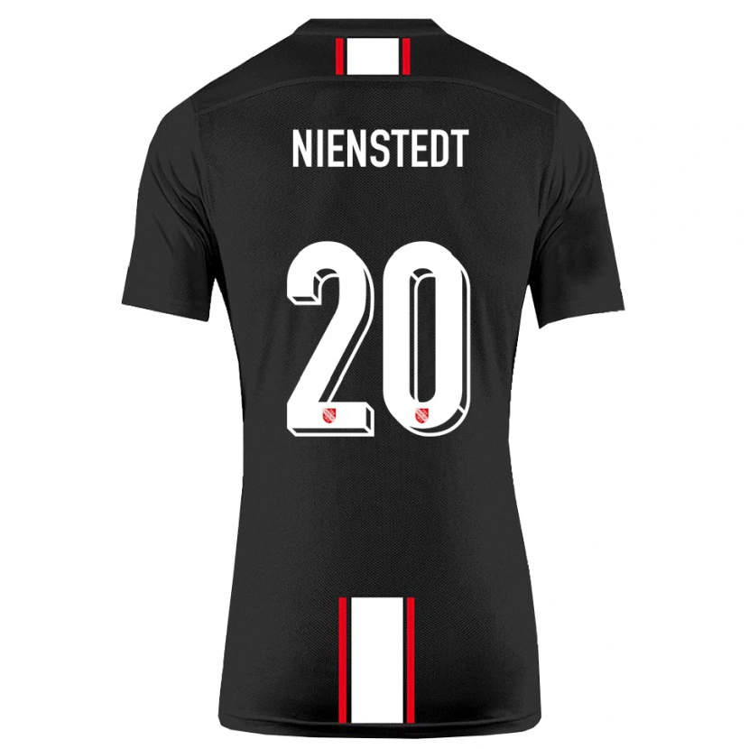 Danxen Kinderen Anakin-Jo Nienstedt #20 Zwart Wit Uitshirt Uittenue 2025/26 T-Shirt België
