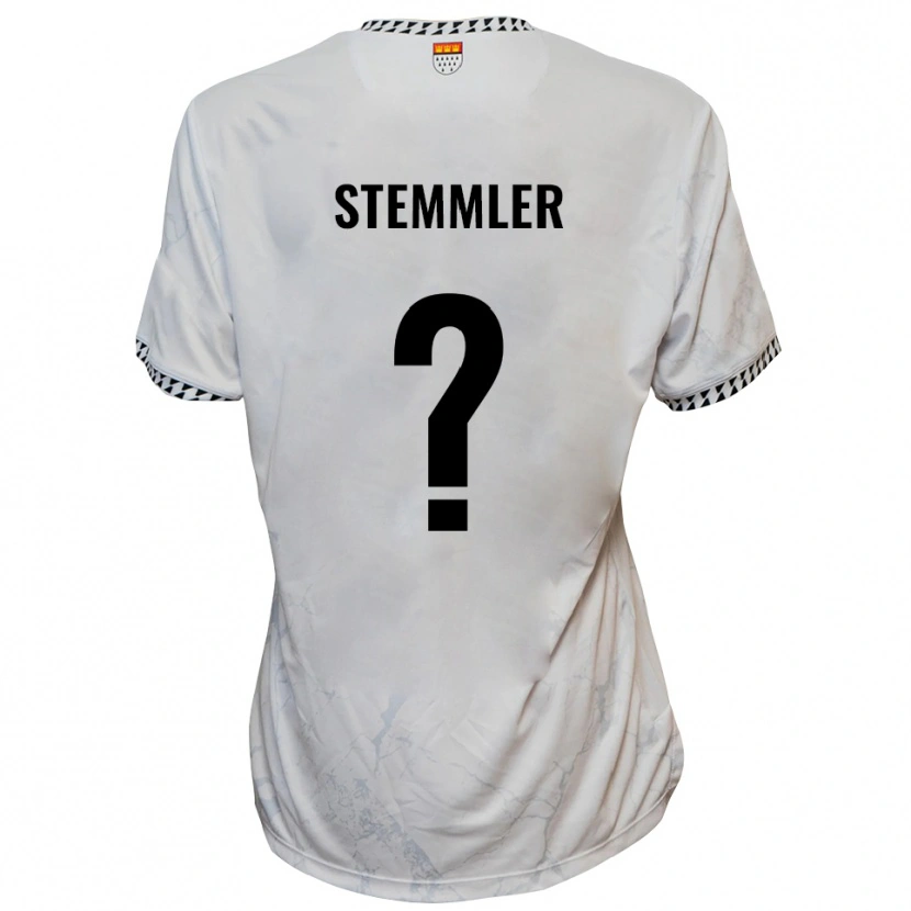 Danxen Kinderen Sophie Stemmler #0 Wit Zwart Uitshirt Uittenue 2025/26 T-Shirt België