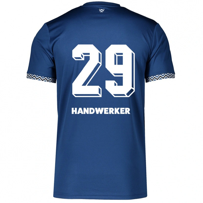 Danxen Heren Tim Handwerker #29 Marine Wit Thuisshirt Thuistenue 2025/26 T-Shirt België