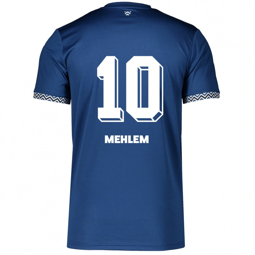 Danxen Heren Marvin Mehlem #10 Marine Wit Thuisshirt Thuistenue 2025/26 T-Shirt België