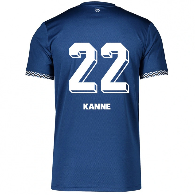 Danxen Heren Louis Kanne #22 Marine Wit Thuisshirt Thuistenue 2025/26 T-Shirt België
