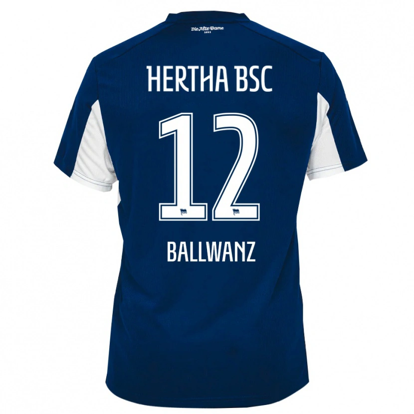 Danxen Heren Lennox Ballwanz #12 Wit Blauw Thuisshirt Thuistenue 2025/26 T-Shirt België