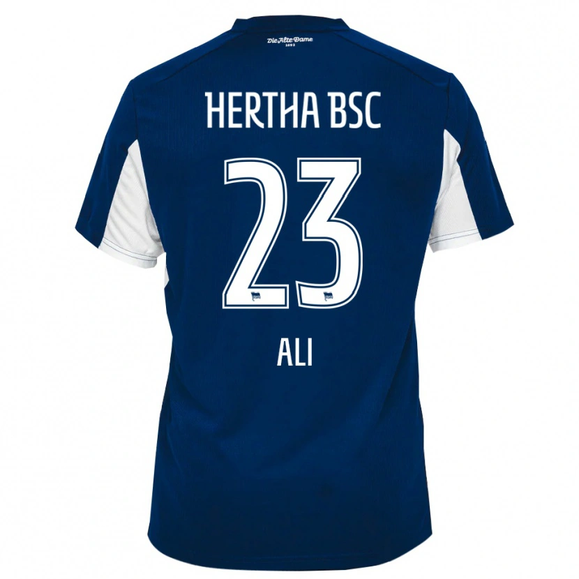Danxen Heren Denniz Ali #23 Wit Blauw Thuisshirt Thuistenue 2025/26 T-Shirt België