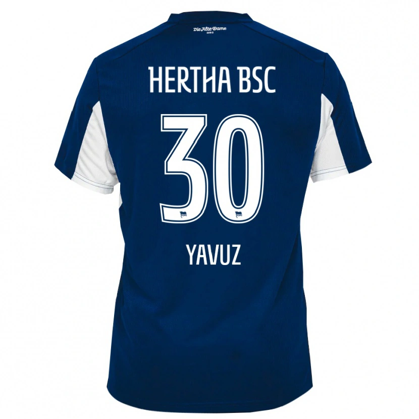 Danxen Heren Senanur Yavuz #30 Wit Blauw Thuisshirt Thuistenue 2025/26 T-Shirt België