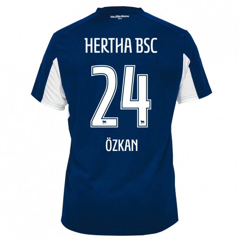 Danxen Heren Muhammed Özkan #24 Wit Blauw Thuisshirt Thuistenue 2025/26 T-Shirt België