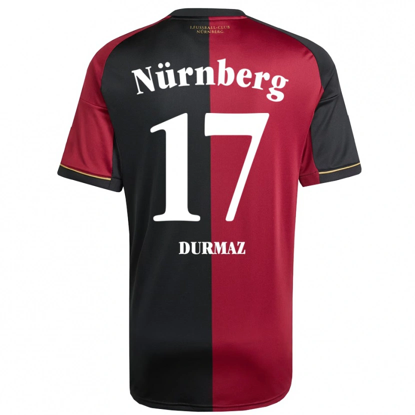 Danxen Heren Enes Durmaz #17 Bordeauxzwart Thuisshirt Thuistenue 2025/26 T-Shirt België