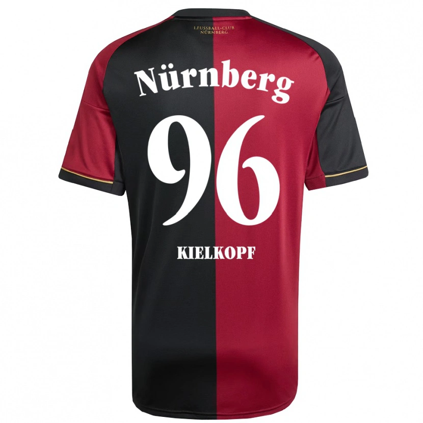 Danxen Heren Felix Kielkopf #96 Bordeauxzwart Thuisshirt Thuistenue 2025/26 T-Shirt België