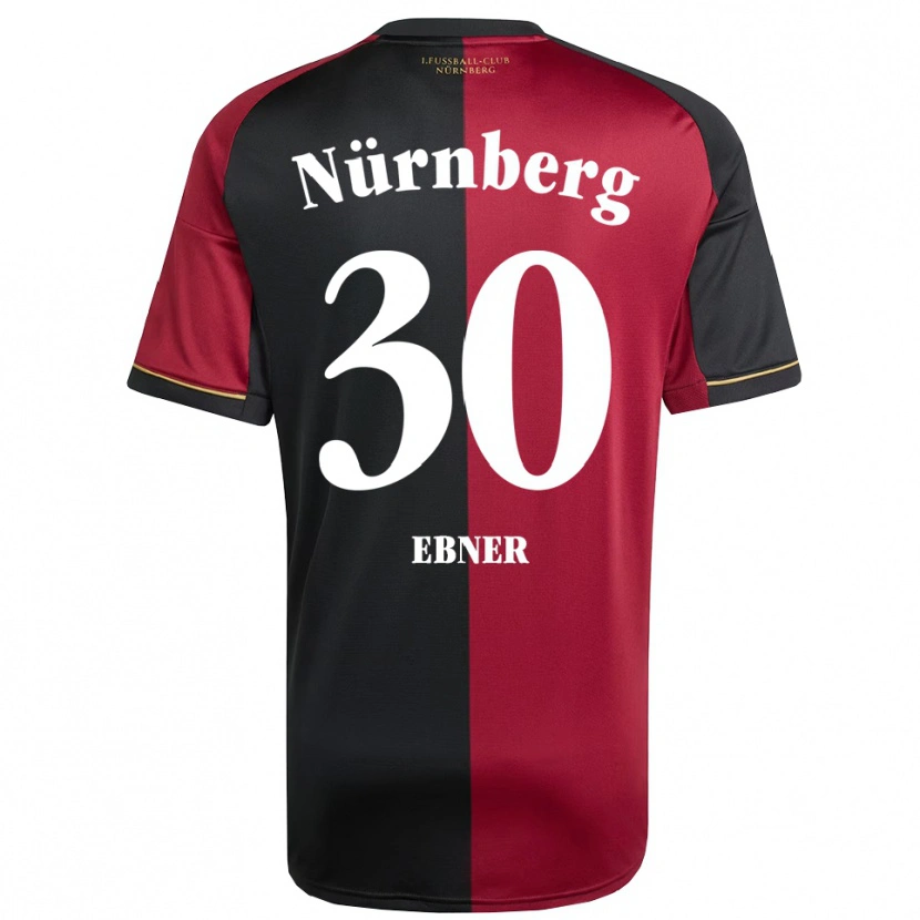 Danxen Heren Gil Ebner #30 Bordeauxzwart Thuisshirt Thuistenue 2025/26 T-Shirt België