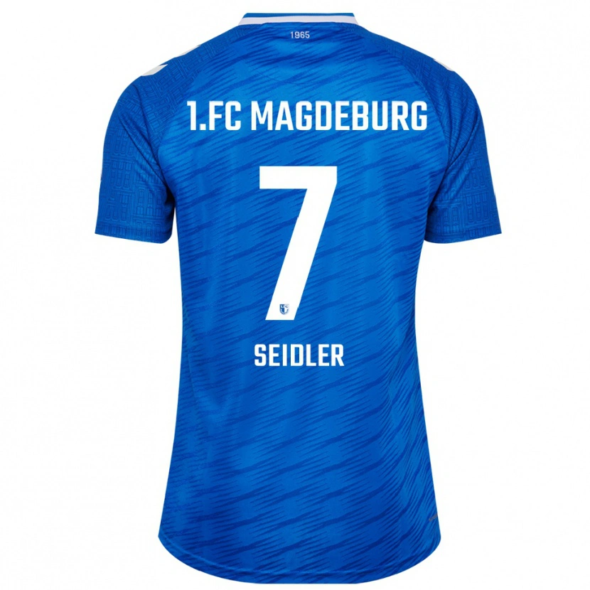 Danxen Heren Wiebke Seidler #7 Blauw Wit Thuisshirt Thuistenue 2025/26 T-Shirt België