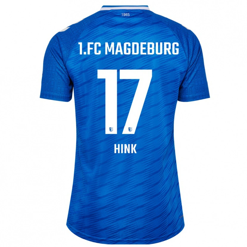 Danxen Heren Hector Hink #17 Blauw Wit Thuisshirt Thuistenue 2025/26 T-Shirt België