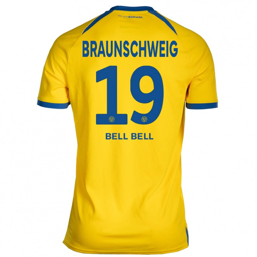 Danxen Heren Leon Bell Bell #19 Geel Blauw Thuisshirt Thuistenue 2025/26 T-Shirt België