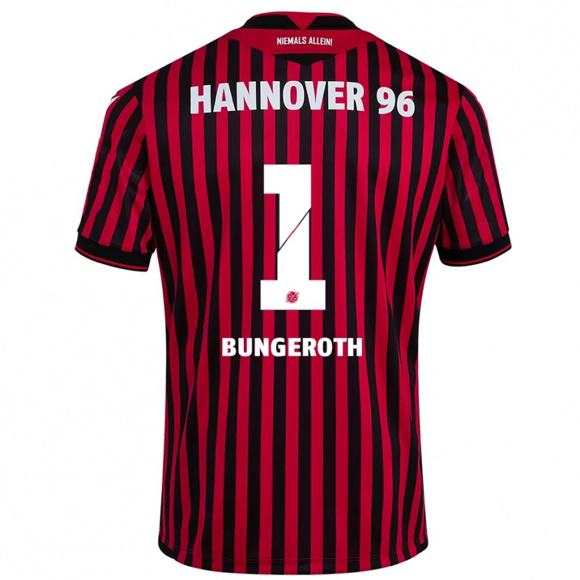 Danxen Heren Leah Bungeroth #1 Rood Zwart Thuisshirt Thuistenue 2025/26 T-Shirt België