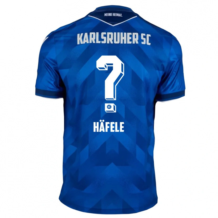 Danxen Heren Selina Häfele #0 Blauw Wit Thuisshirt Thuistenue 2025/26 T-Shirt België