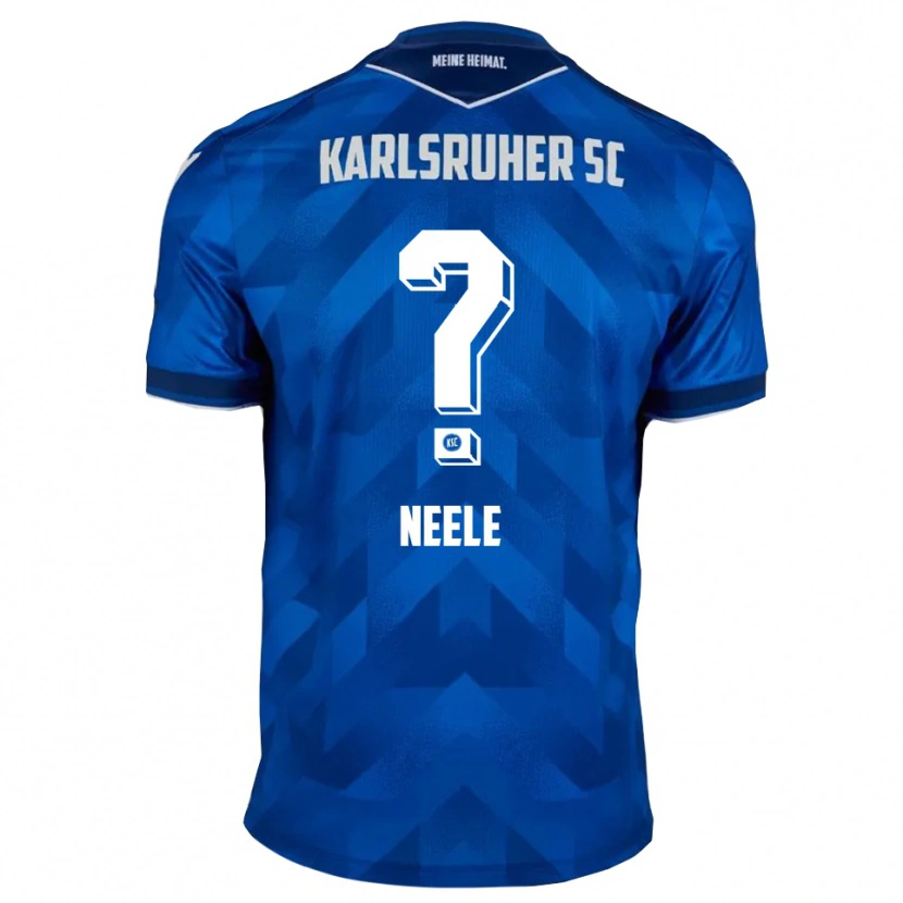 Danxen Heren Neele Beck #0 Blauw Wit Thuisshirt Thuistenue 2025/26 T-Shirt België