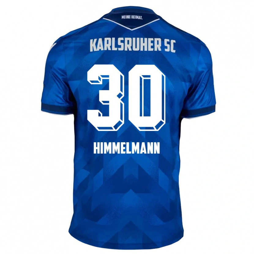 Danxen Heren Robin Himmelmann #30 Blauw Wit Thuisshirt Thuistenue 2025/26 T-Shirt België