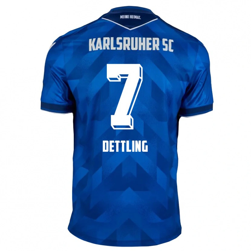 Danxen Heren Luis Dettling #7 Blauw Wit Thuisshirt Thuistenue 2025/26 T-Shirt België
