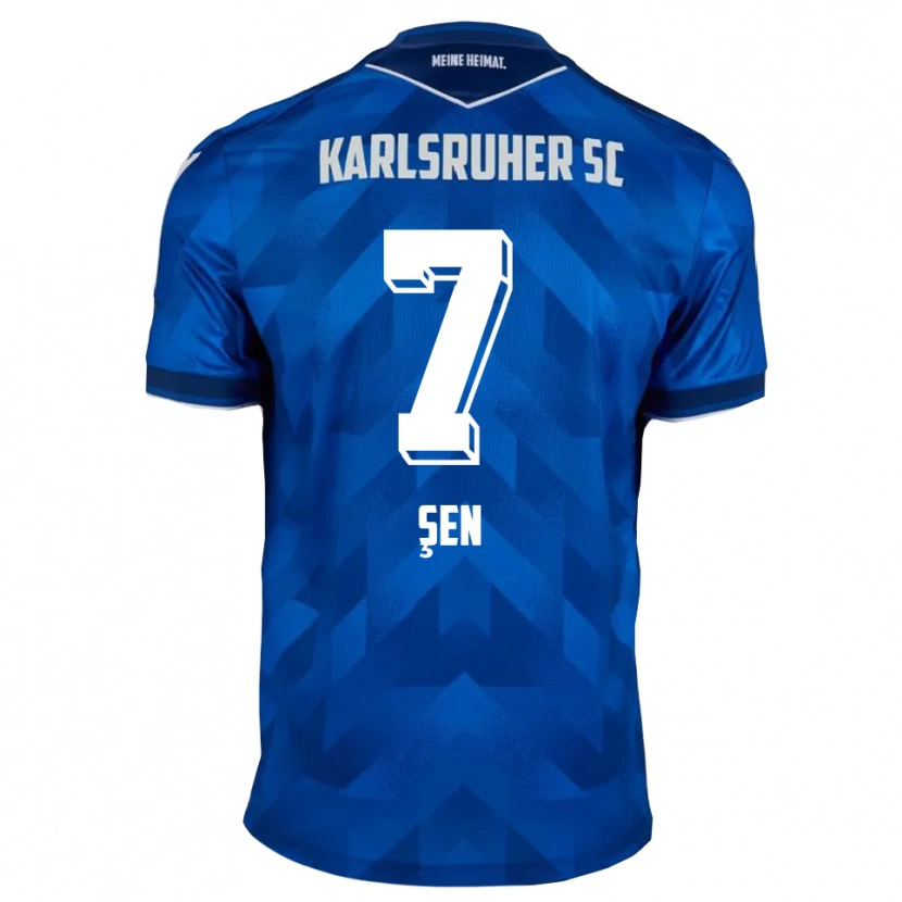Danxen Heren Metin Şen #7 Blauw Wit Thuisshirt Thuistenue 2025/26 T-Shirt België
