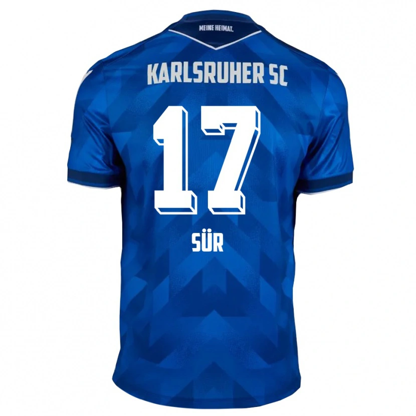 Danxen Heren Devin Sür #17 Blauw Wit Thuisshirt Thuistenue 2025/26 T-Shirt België