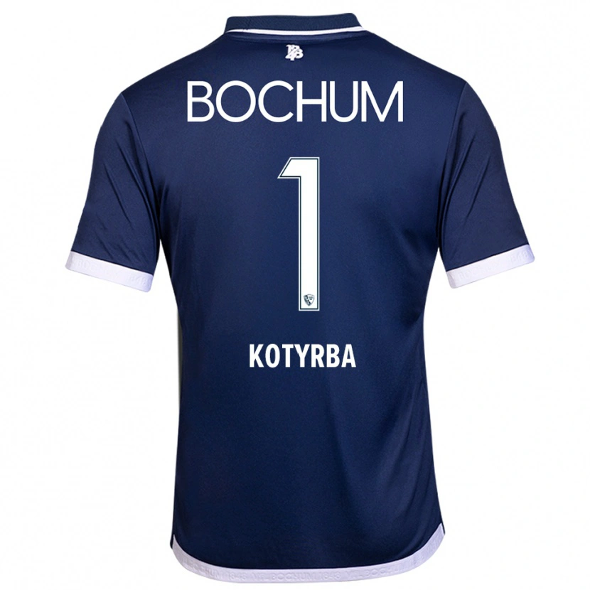 Danxen Heren Finn Kotyrba #1 Marine Wit Thuisshirt Thuistenue 2025/26 T-Shirt België