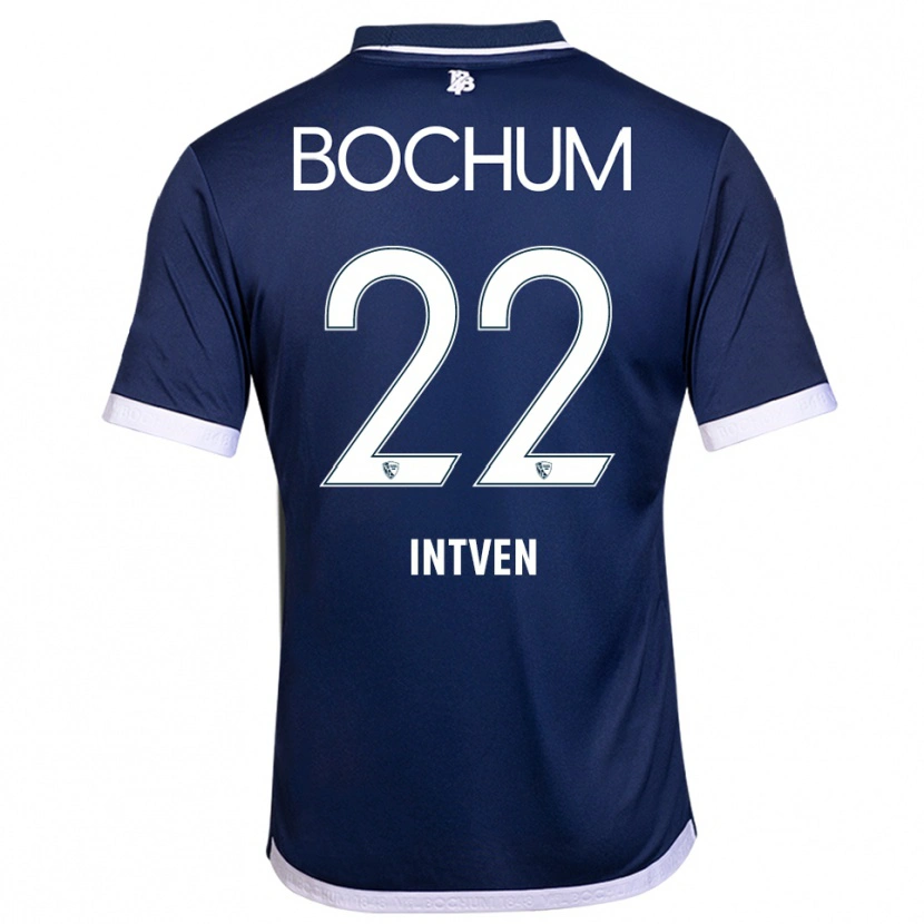 Danxen Heren Noel Intven #22 Marine Wit Thuisshirt Thuistenue 2025/26 T-Shirt België