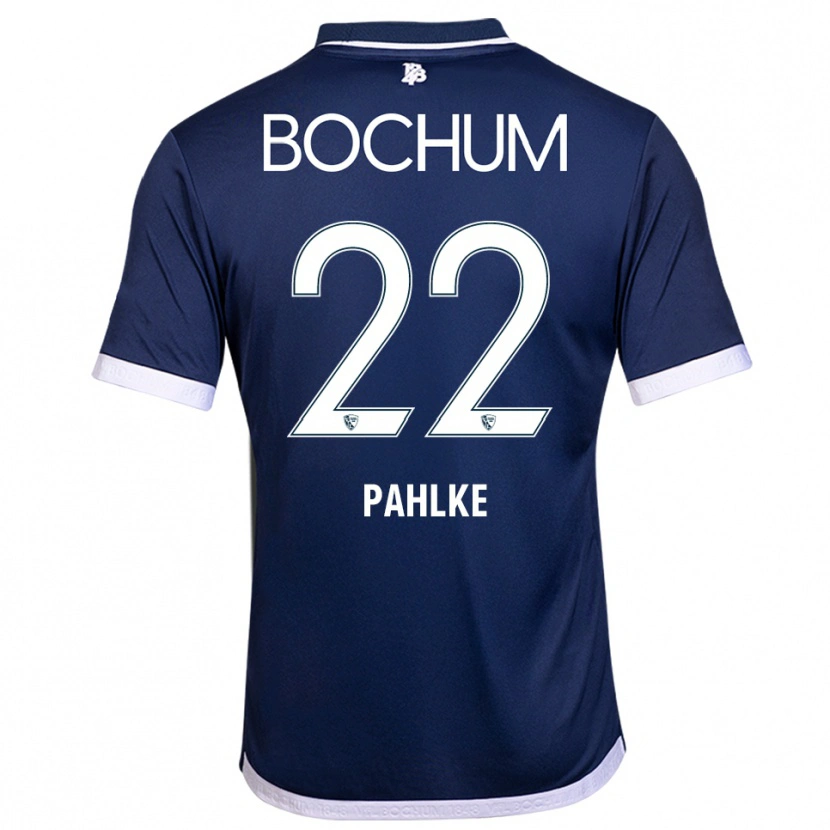 Danxen Heren Max Pahlke #22 Marine Wit Thuisshirt Thuistenue 2025/26 T-Shirt België